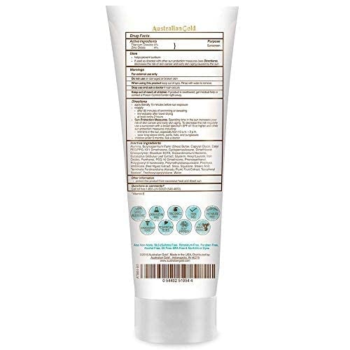 image:imageAustralian Gold Botanical Sunscreen Tinted Face Mineral Lotion SPF 50 3 Ounce Broad Spectrum Water Resistant