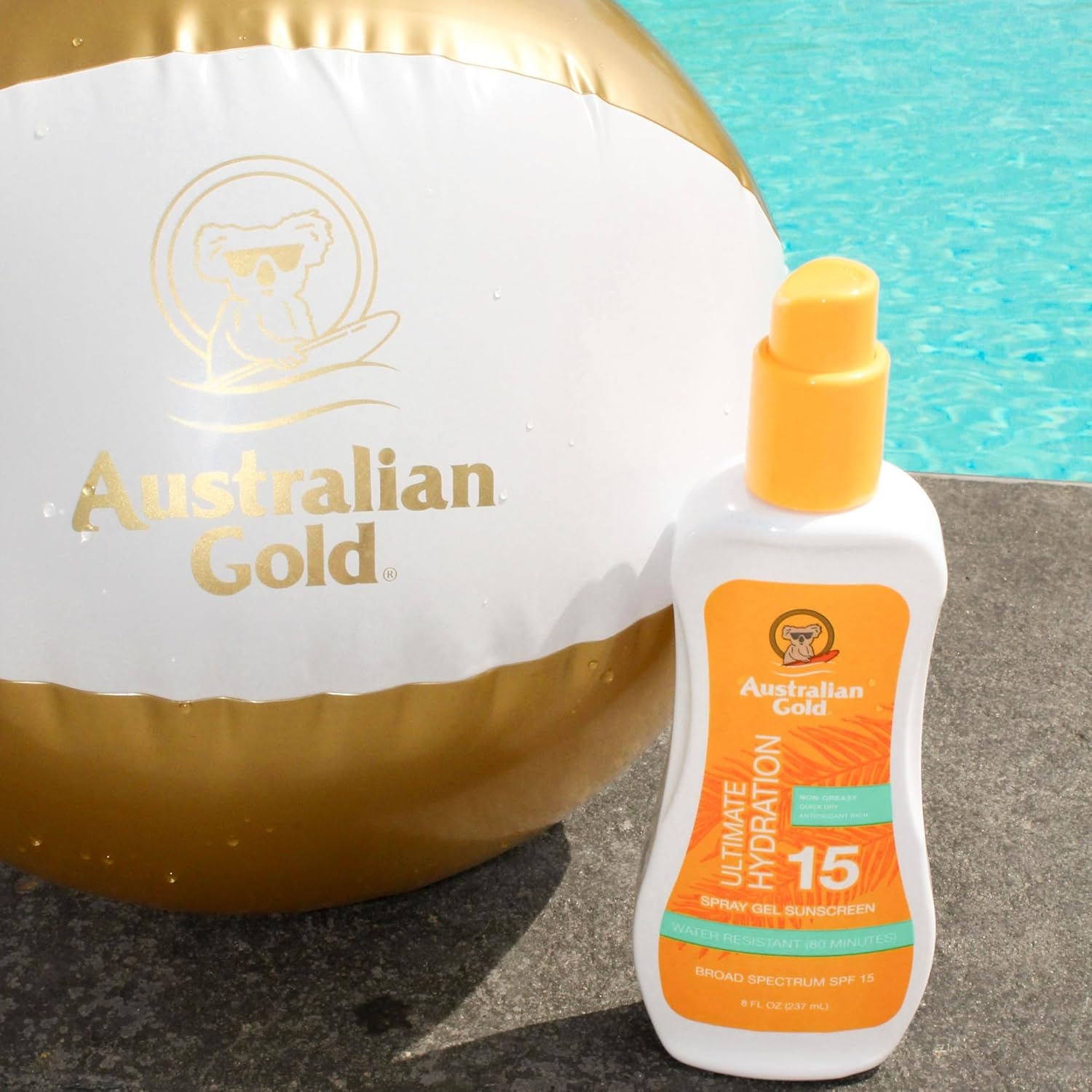 image:imageAustralian Gold Continuous Spray Sunscreen SPF 30 6 Ounce Dries Fast Broad Spectrum Water Resistant NonGreasy Oxybenzone Free Cruelty Free8 Ounce Pack of 1
