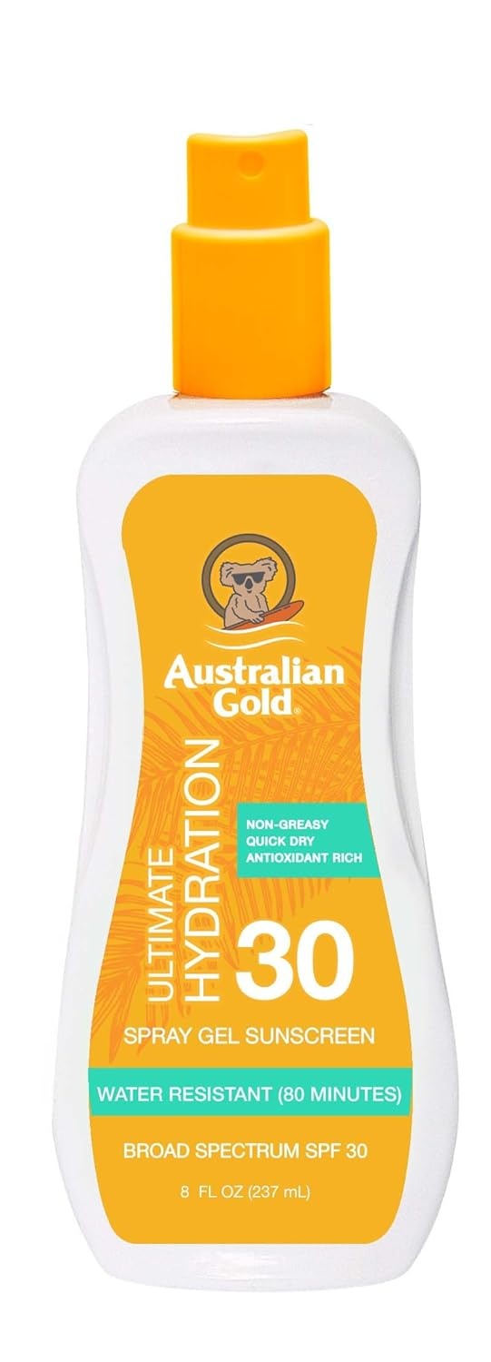 image:imageAustralian Gold Continuous Spray Sunscreen SPF 30 6 Ounce Dries Fast Broad Spectrum Water Resistant NonGreasy Oxybenzone Free Cruelty Free8 Ounce Pack of 1