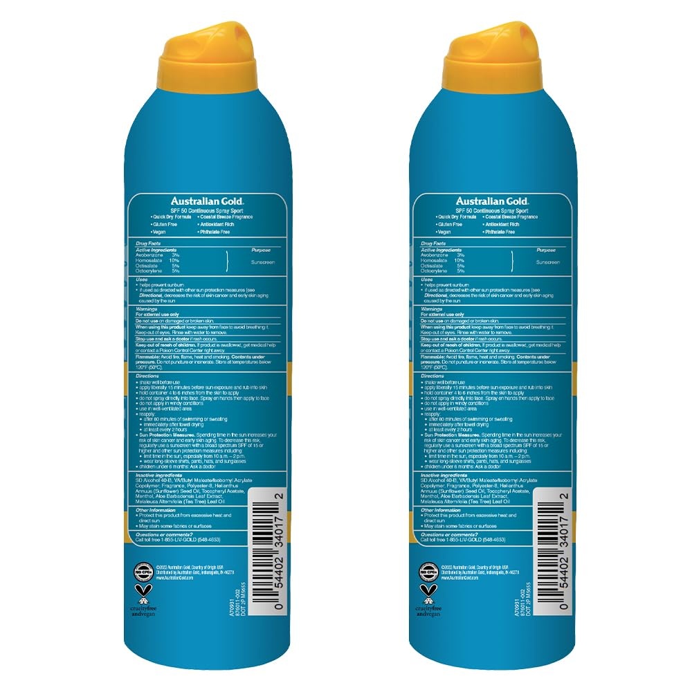 image:imageAustralian Gold Extreme Sport Sunscreen Lotion SPF 30 8 Ounce Broad Spectrum Sweat amp Water Resistant NonGreasy Oxybenzone Free Cruelty Free6 Ounce Pack of 2