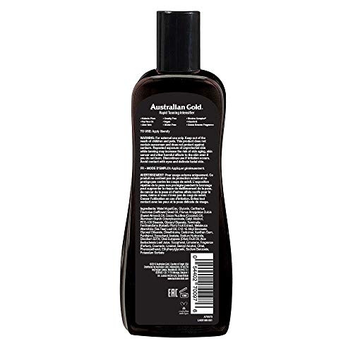 image:imageAustralian Gold Rapid Tanning Intensifier Lotion 85 Fl Oz With Tea Tree Oil and Aloe Vera Vitamin ETan