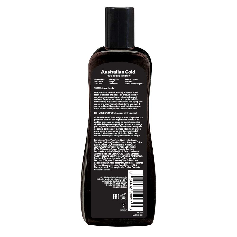 image:imageAustralian Gold Rapid Tanning Intensifier Lotion 85 Fl Oz With Tea Tree Oil and Aloe Vera Vitamin ETan