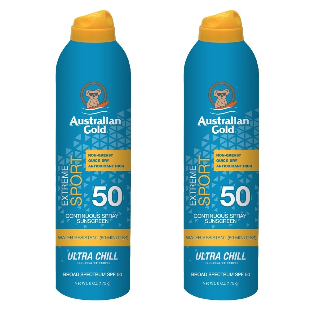 image:imageAustralian Gold Extreme Sport Sunscreen Lotion SPF 30 8 Ounce Broad Spectrum Sweat amp Water Resistant NonGreasy Oxybenzone Free Cruelty Free6 Ounce Pack of 2