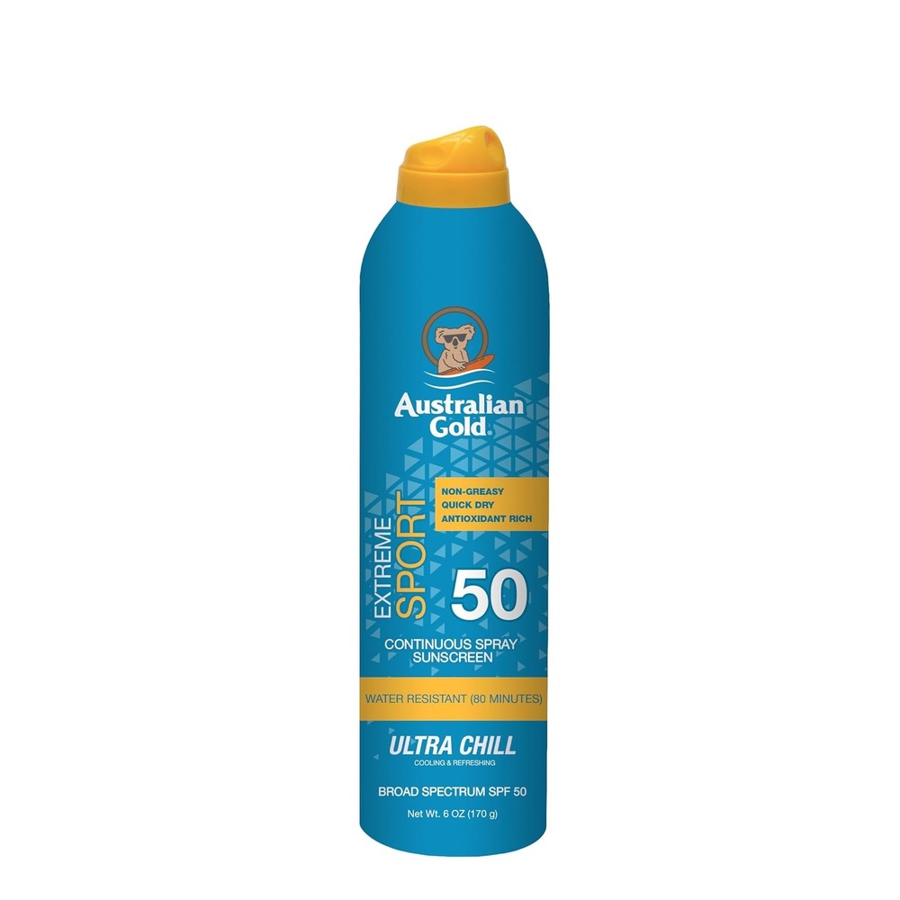 image:imageAustralian Gold Extreme Sport Sunscreen Lotion SPF 30 8 Ounce Broad Spectrum Sweat amp Water Resistant NonGreasy Oxybenzone Free Cruelty Free6 Ounce Pack of 1