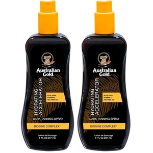 image:imageAustralian Gold Dark Tanning Accelerator Spray Gel 8 Ounce  Moisturize amp Hydrate Skin  New Packaging Same Great Formula a700038 Ounce Pack of 2