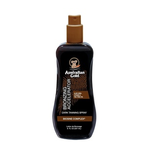 image:imageAustralian Gold Dark Tanning Accelerator Spray Gel With Bronzer  8 Fl Oz Multicolor AGCB175Packaging May Vary