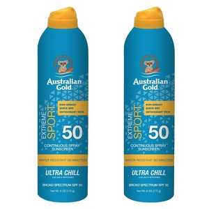image:imageAustralian Gold Extreme Sport Sunscreen Lotion SPF 30 8 Ounce  Broad Spectrum  Sweat amp Water Resistant  NonGreasy  Oxybenzone Free  Cruelty Free6 Ounce Pack of 2