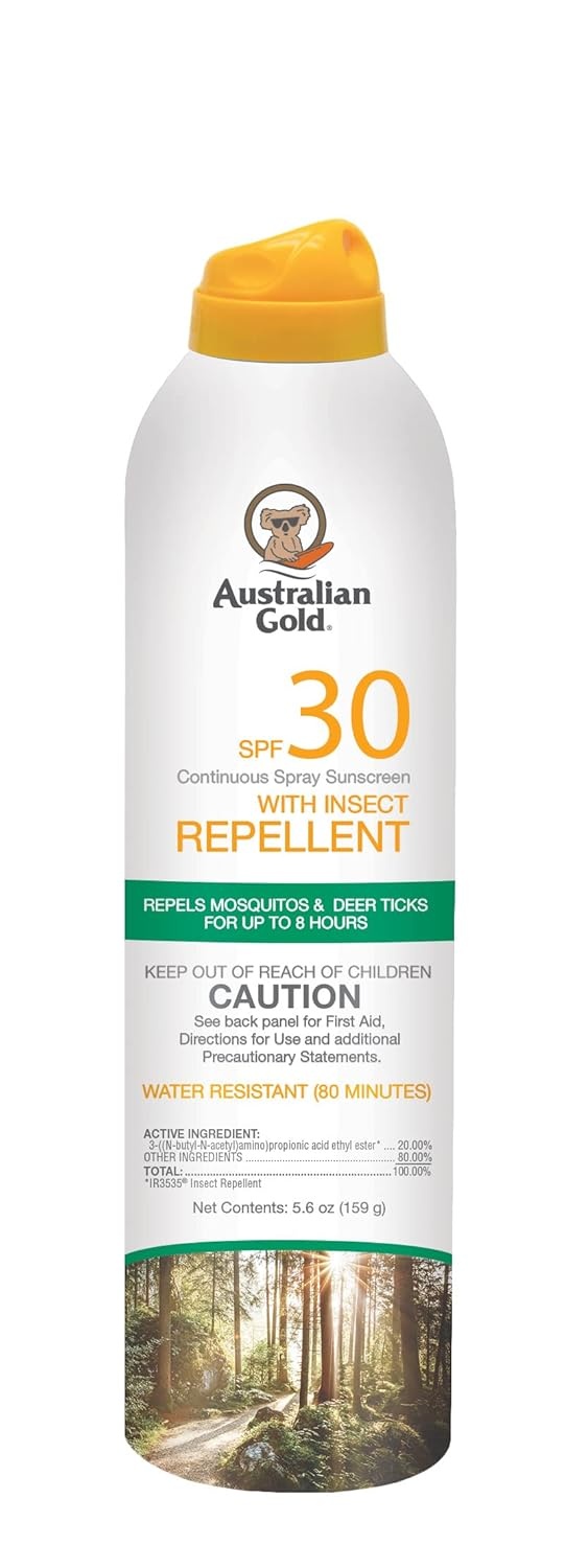 image:imageAustralian Gold Australian Gold Spf 30 Continuous Spray Insect Repellent 56 ounces 2 Pack