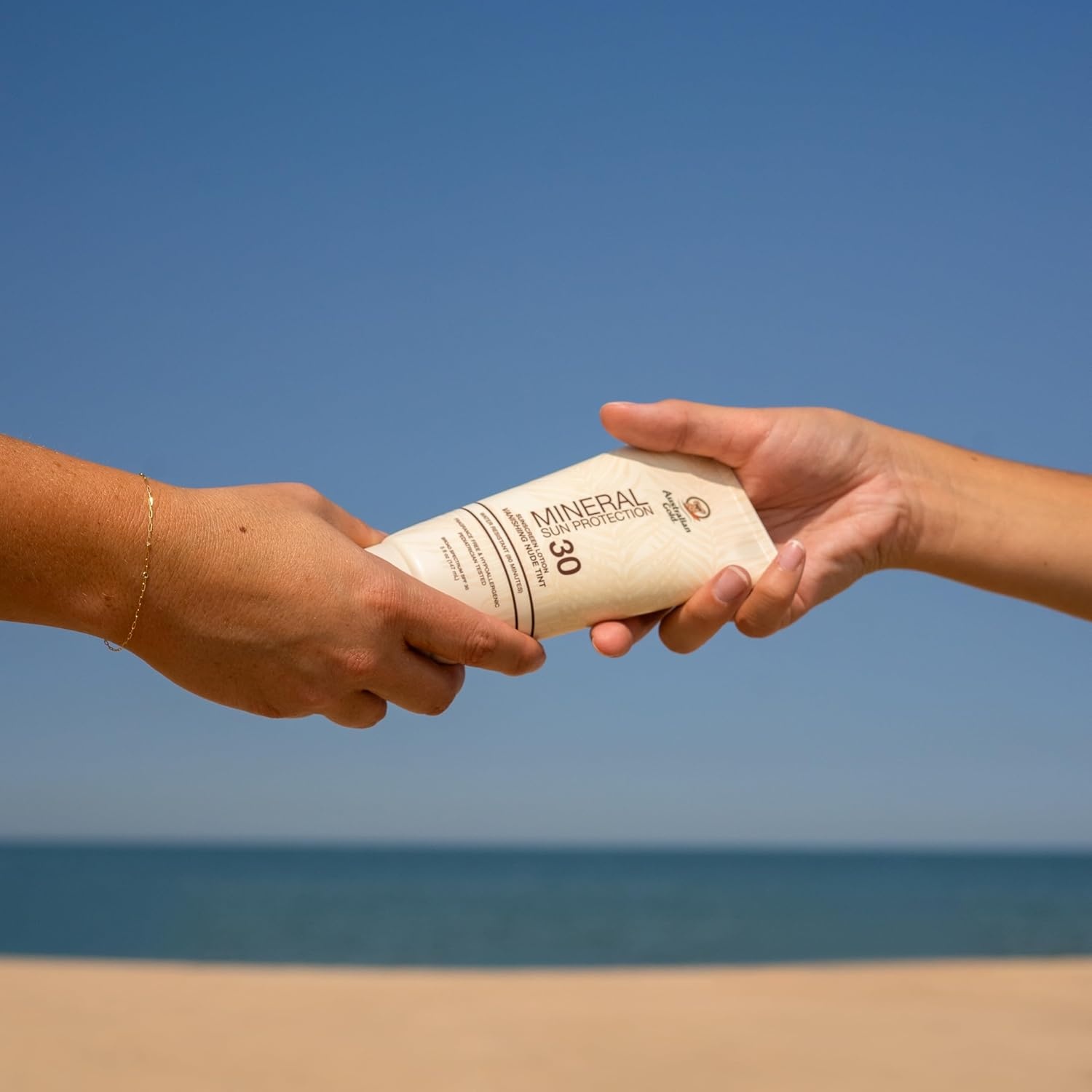 image:imageAustralian Gold SPF 30 Mineral Sunscreen 5 fl oz Broad Spectrum Tinted Sunscreen Gentle Protection for Every Shade Vanishing Nude Tint Blue Light Protection Zinc Oxide 4 amp Titanium Dioxide 4SPF 30