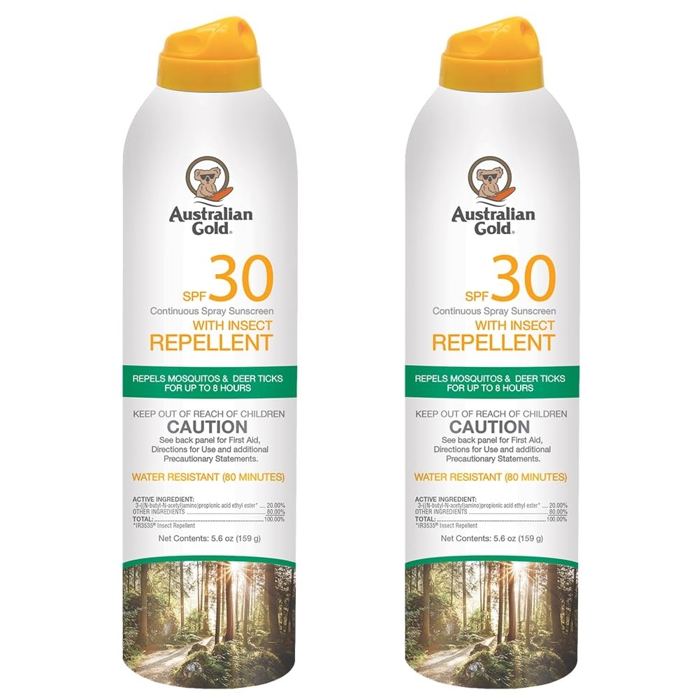 image:imageAustralian Gold Australian Gold Spf 30 Continuous Spray Insect Repellent 56 ounces 2 Pack